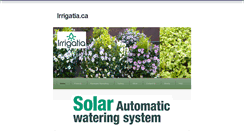 Desktop Screenshot of irrigatia.ca
