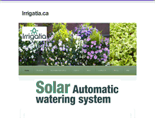 Tablet Screenshot of irrigatia.ca